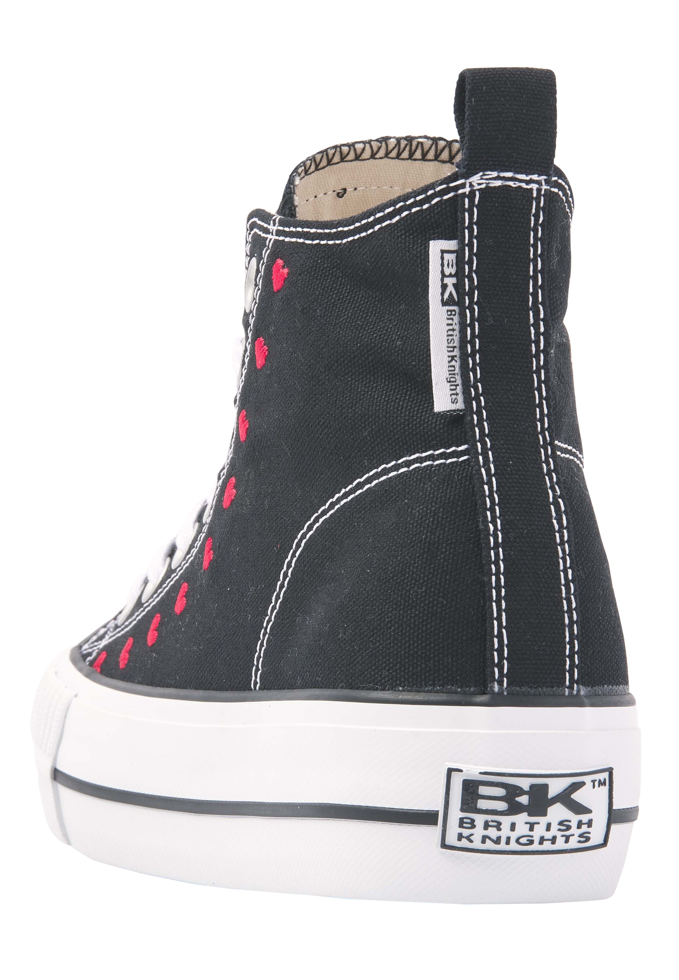 BRITISH KNIGHTS - Sapatilhas altas 'KAYA' em preto
