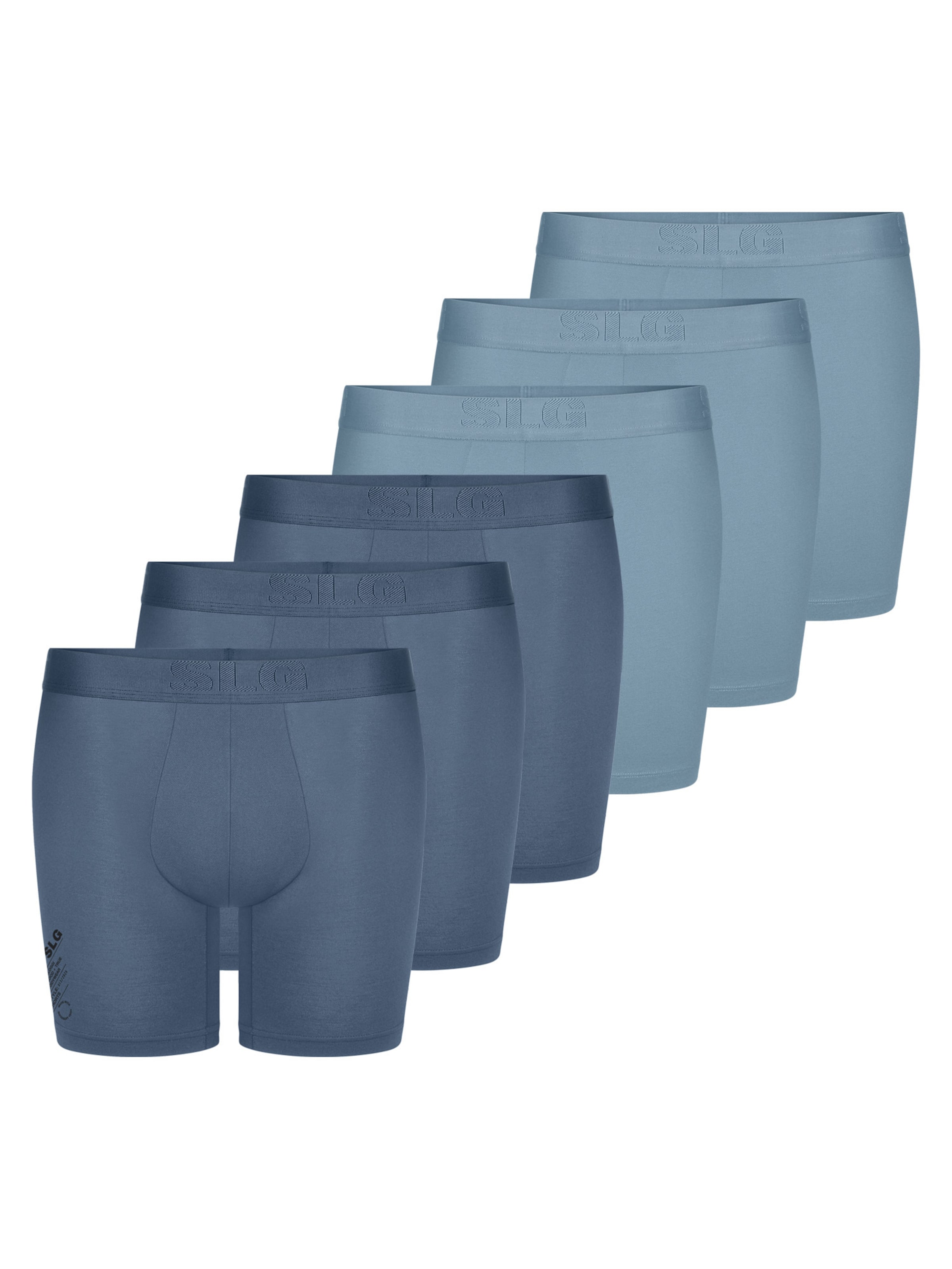 SLOGGI Boxer shorts 'SLG Base Soft' in Blue: front