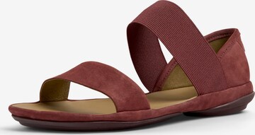 CAMPER Strap Sandals ' Right Nina ' in Red: front