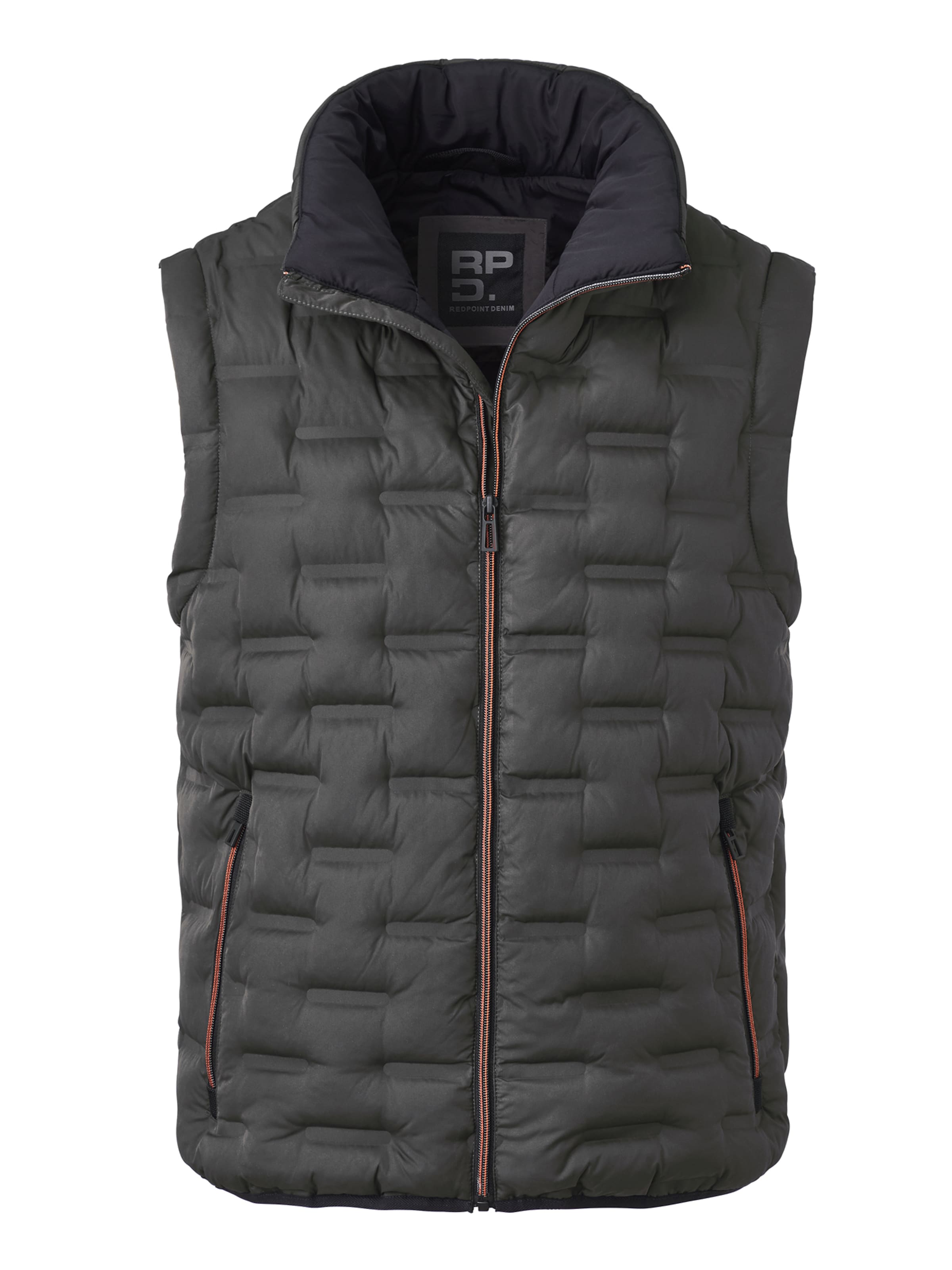 REDPOINT Weste in Grün: Vorderseite