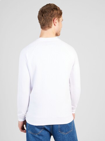 Coupe regular Sweat-shirt Denim Project en blanc