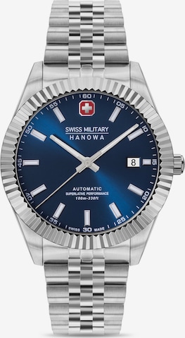 SWISS MILITARY HANOWA Analog Watch 'Diligenter' in Silver: front