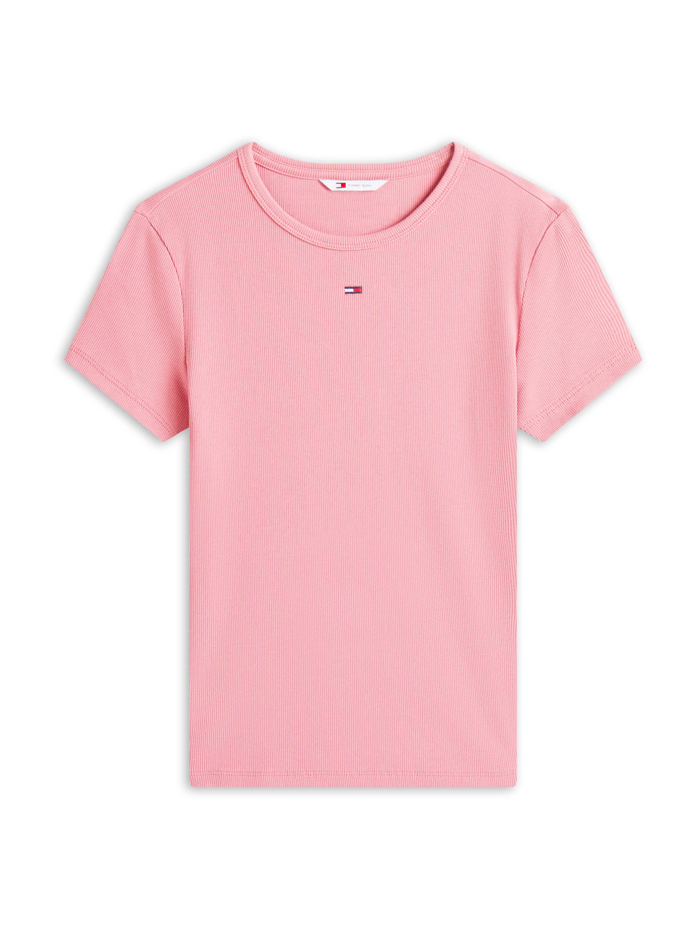 Maglietta 'ESSENTIAL' di Tommy Jeans in rosa: frontale