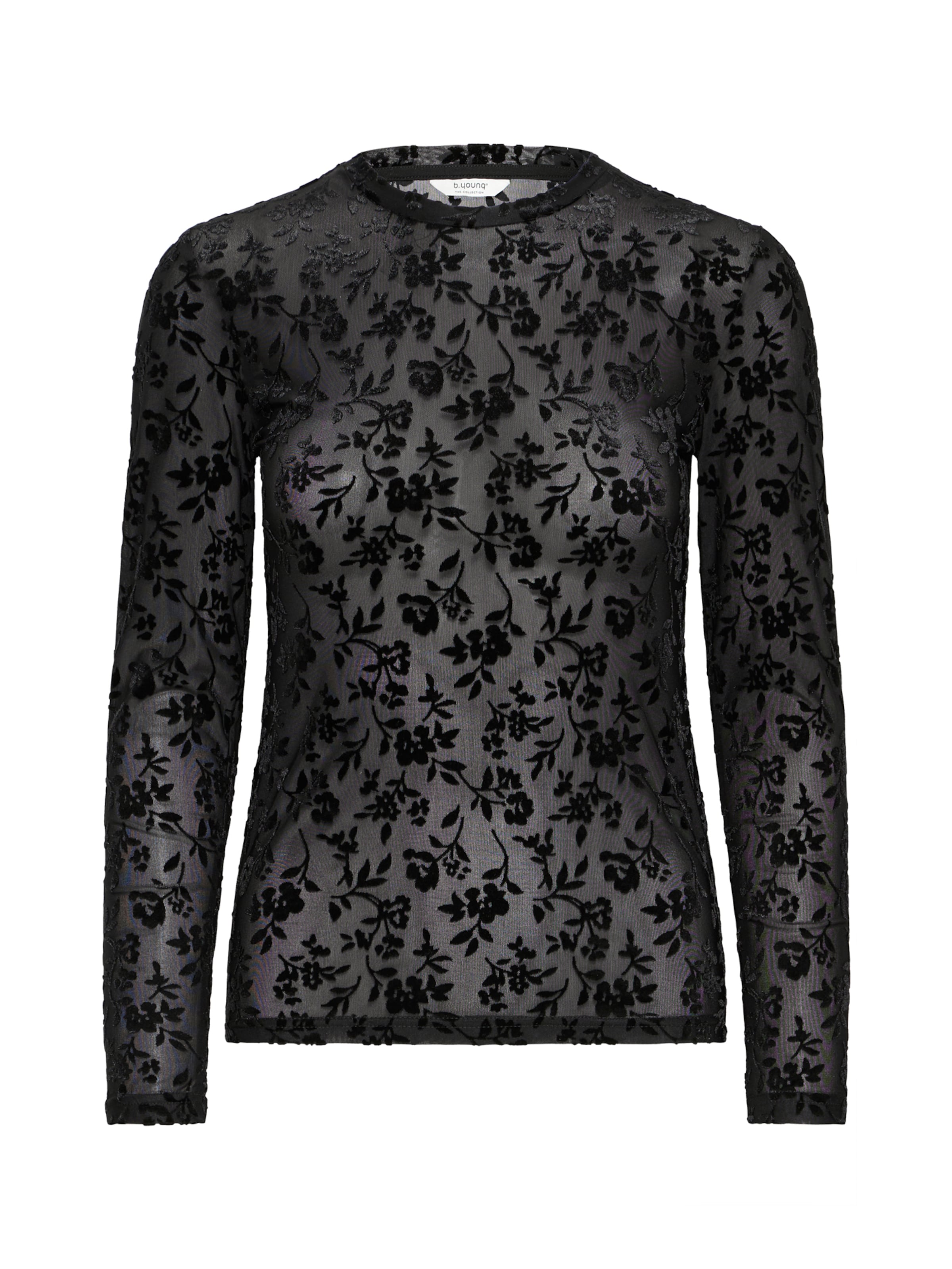 b.young Shirt 'BYSHIRLEY' in Black: front