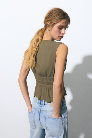 Pull&Bear Pusero värissä vihreä