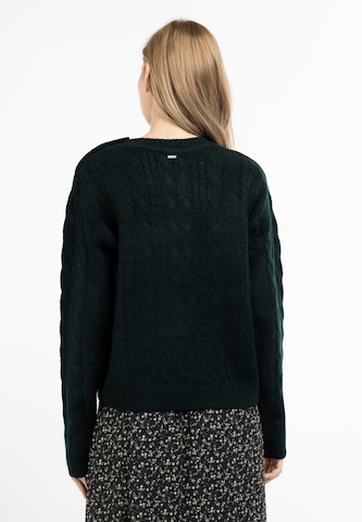 DreiMaster Vintage Sweater 'Zitha' in Green