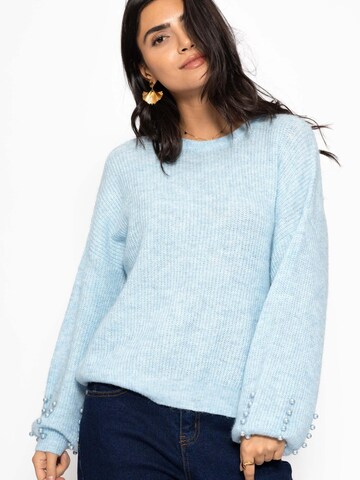 SASSYCLASSY Sweater in Blue: front