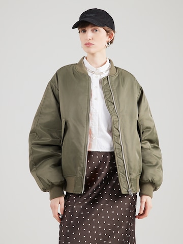 TOPSHOP Between-season jacket 'AVA' in Green: front