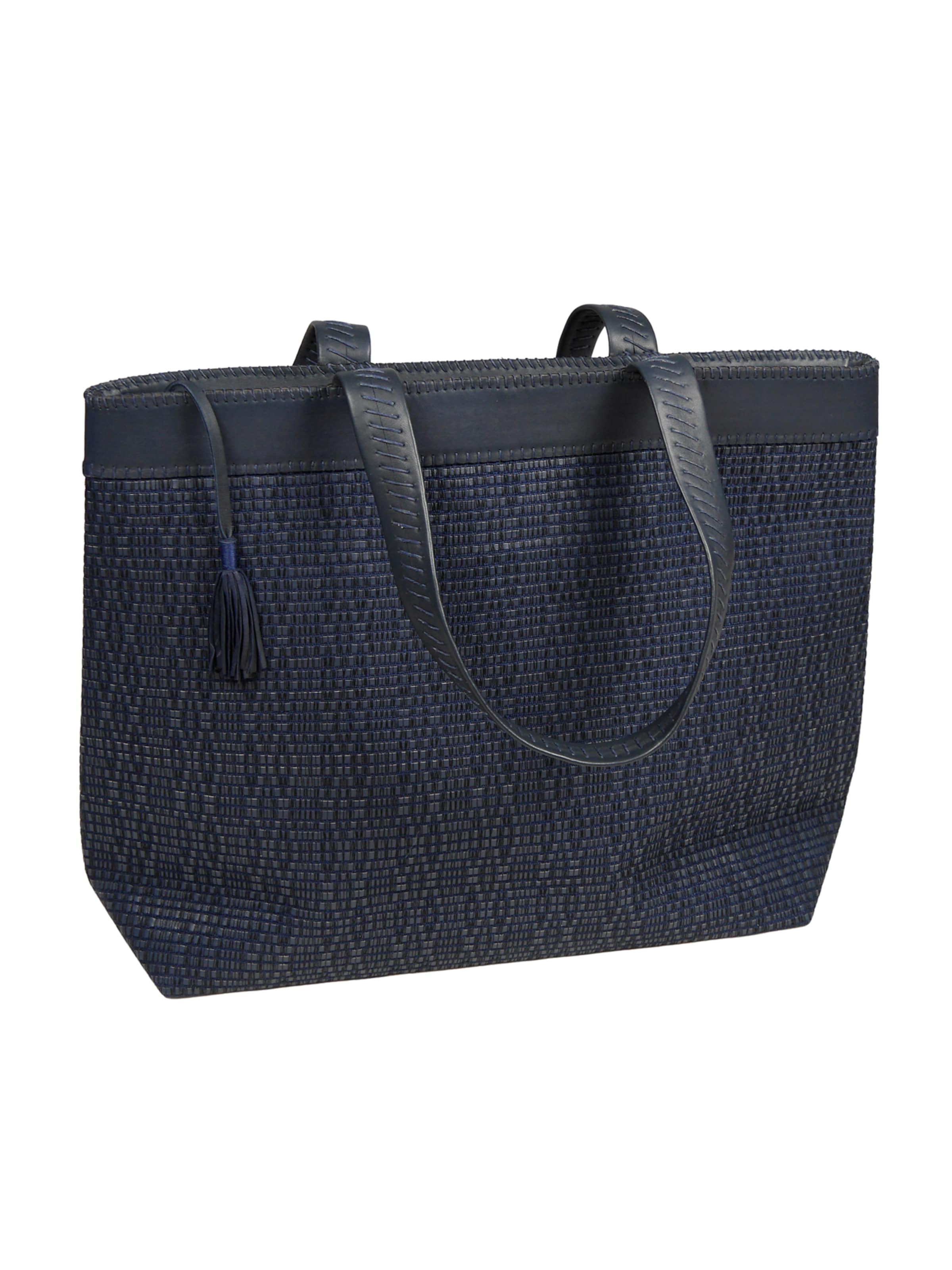 YVES Hamburg Shopper 'Inés' in Blue: front