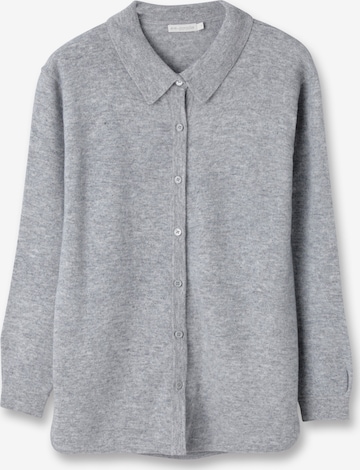 eve in paradise Knit Cardigan 'Kim' in Grey: front