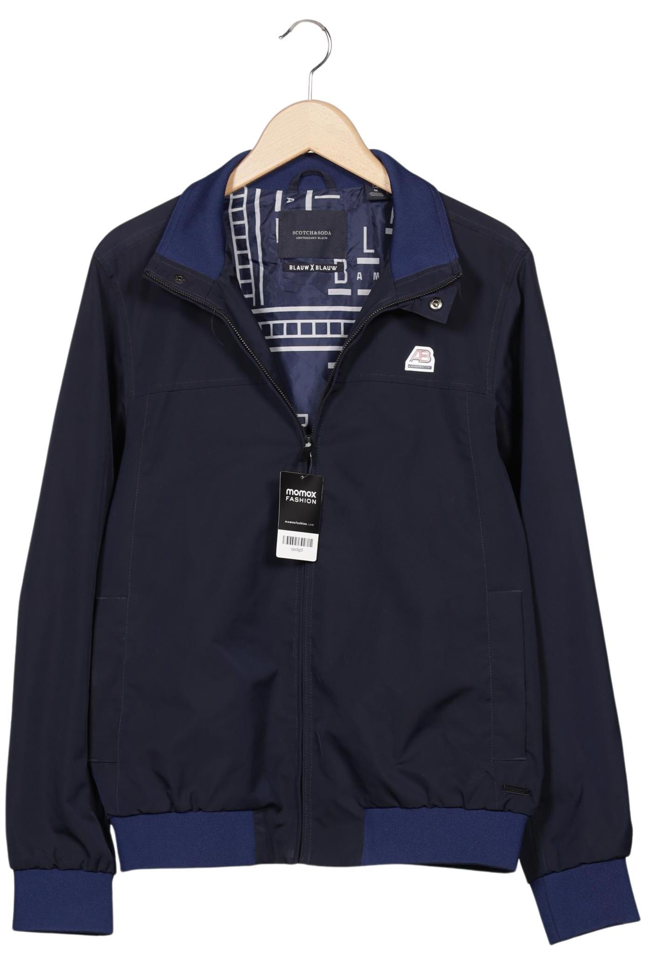 SCOTCH & SODA Jacket & Coat in M in Blue: front