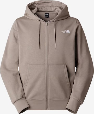 THE NORTH FACE Sweatshirt 'SD LIGHT REG FZ HD' in Grijs: voorkant