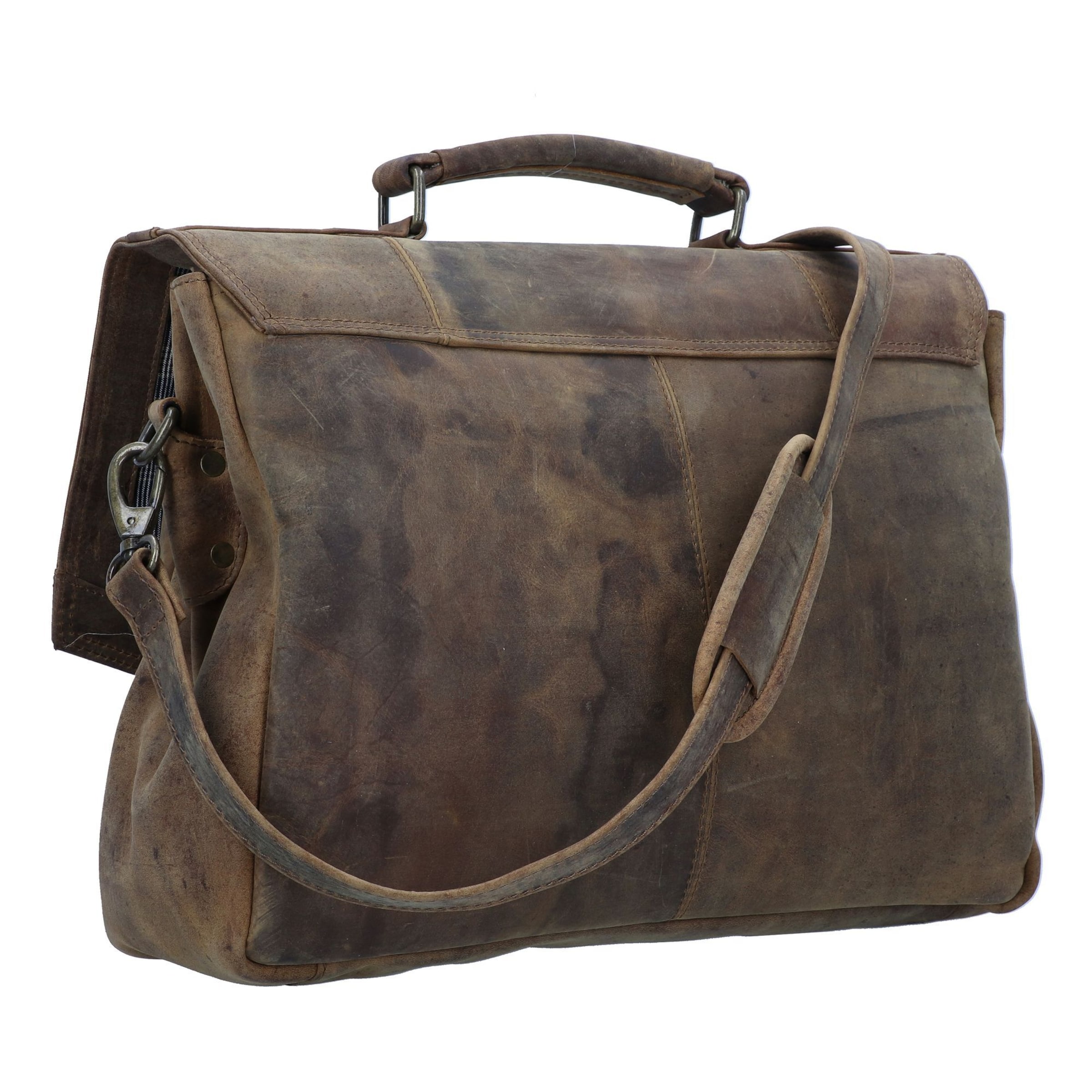 Harold's Document Bag 'Antico' in Brown