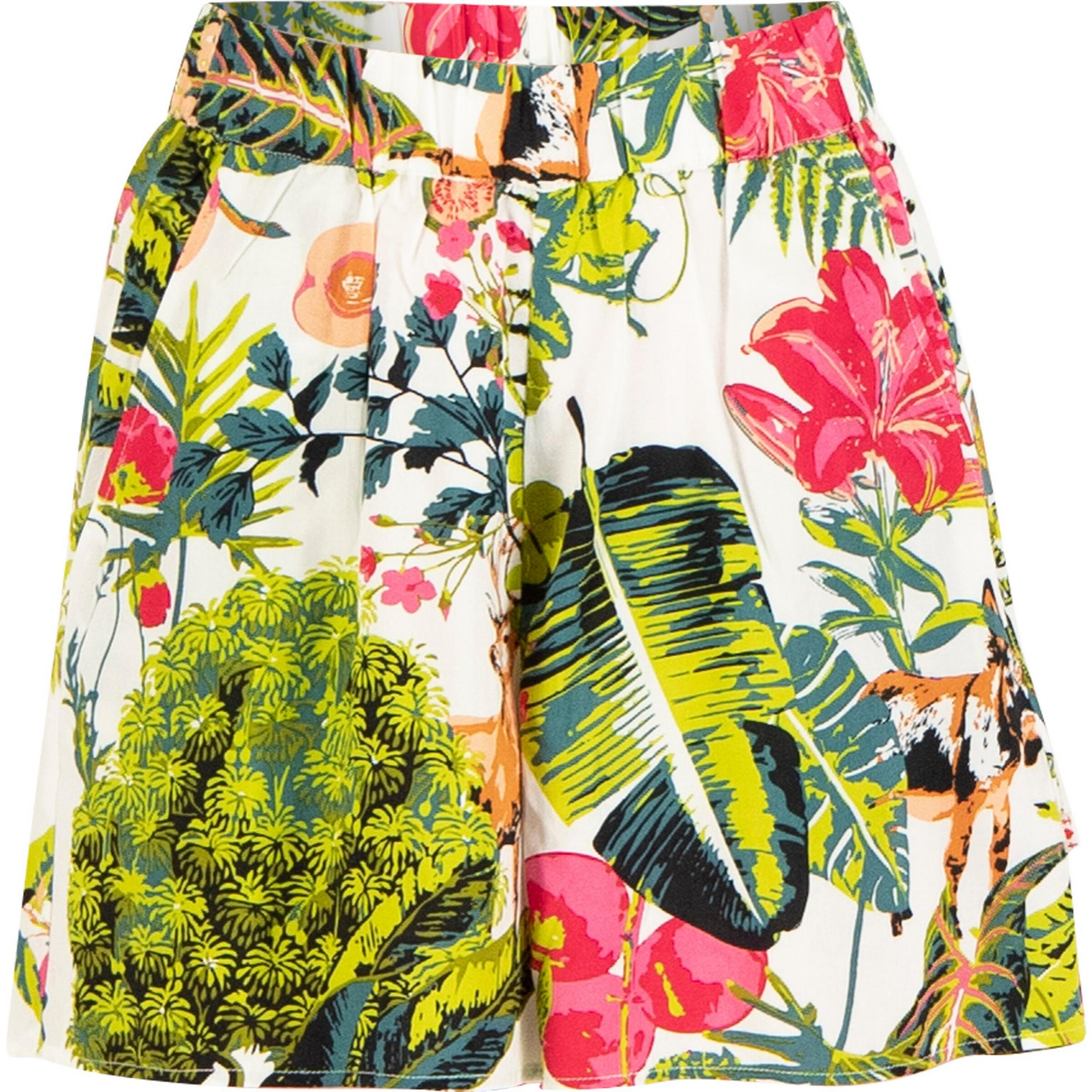 Blutsgeschwister Regular Pants 'Easy Lotti' in Green: front