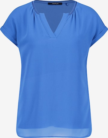 TAIFUN Blouse in Blauw: voorkant