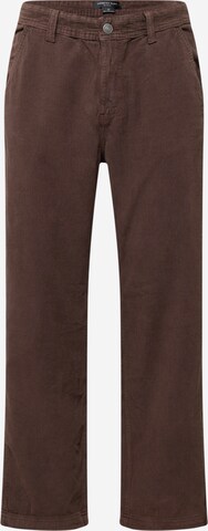 Loosefit Pantalon Cotton On en marron : devant