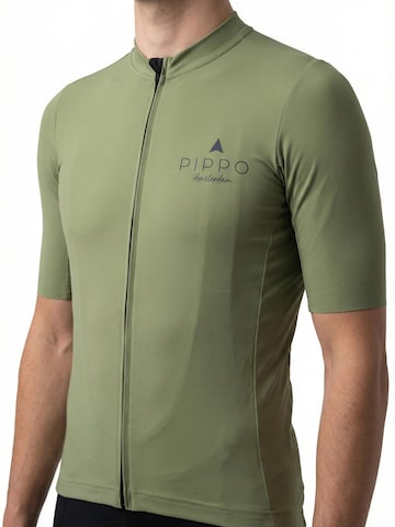 PIPPO Amsterdam Tricot 'Monte Grappa Rennradtrikot' in Groen