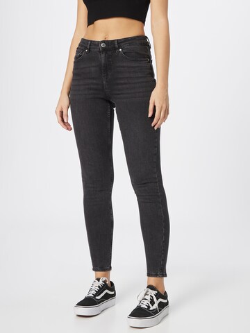Gina Tricot Slimfit Jeans i sort: forside