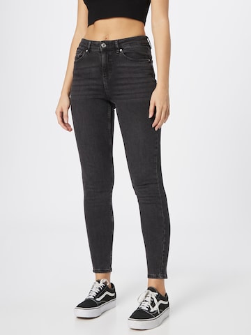 Gina Tricot Slimfit Jeans in Zwart: voorkant