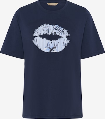 CULTUREMajica 'CUkula' - plava boja: prednji dio