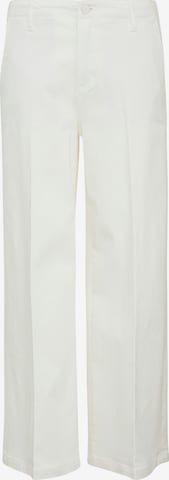 balta COMMA Standartinis Kelnės: priekis