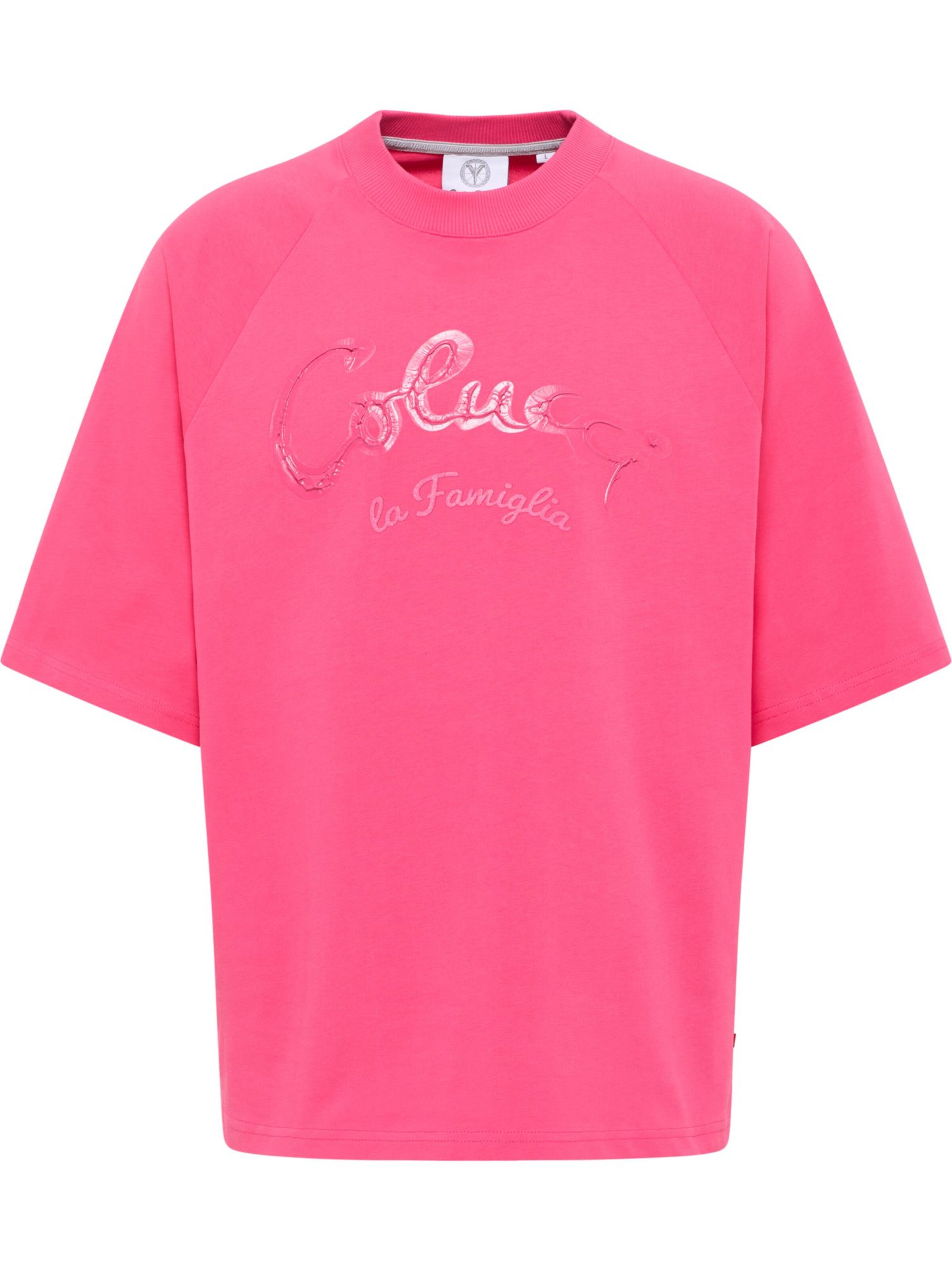 Carlo Colucci Shirt 'Donevski' in Roze: voorkant