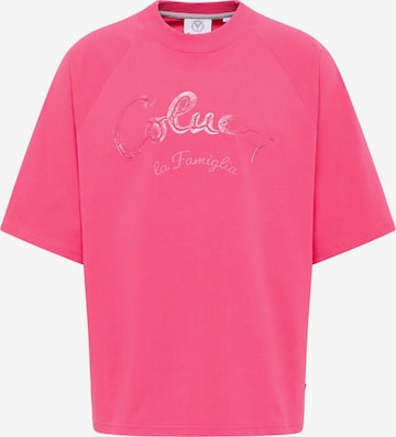 T-Shirt 'Donevski' Carlo Colucci en rose : devant