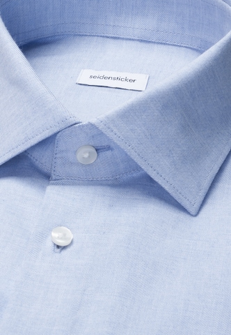 Coupe slim Chemise business SEIDENSTICKER en bleu