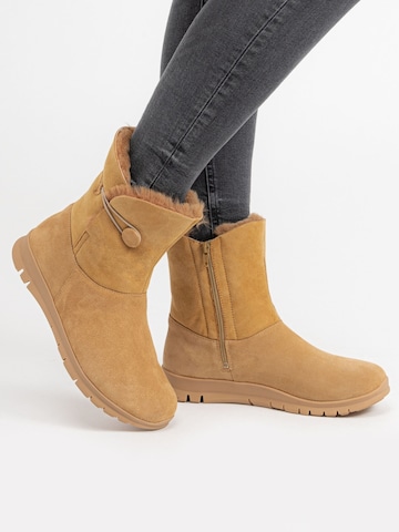 VITAFORM Stiefelette in Beige