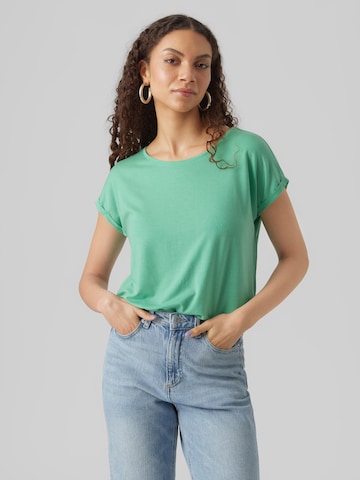 VERO MODA Shirt 'VMAVA' in Groen: voorkant