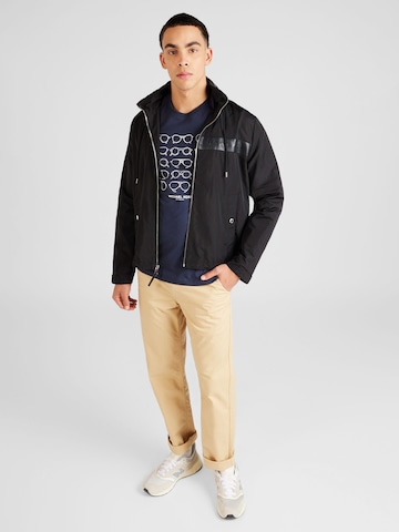 Michael Kors Shirt 'AVIATOR HISTORY' in Blauw