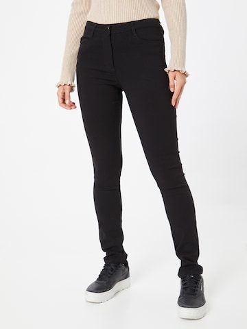 Coupe slim Pantalon 'Lilly 1B' Soyaconcept en noir : devant