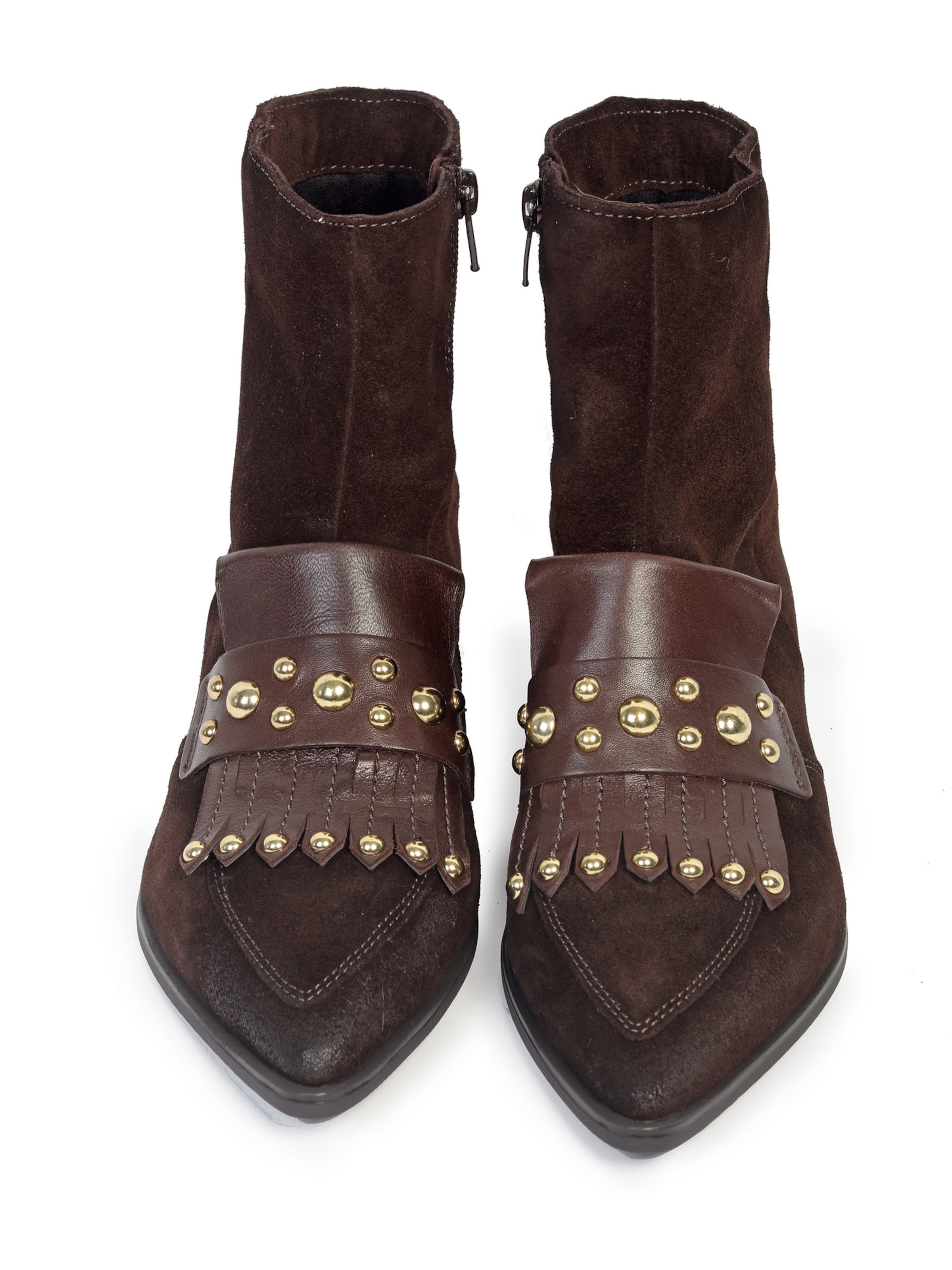 MJUS - Botas pelo tornozelo 'CAORLE\ ' em castanho