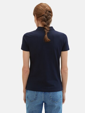 TOM TAILOR Poloshirt in Blau