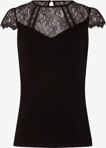 T-shirt Morgan en noir : devant