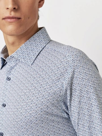 Coupe slim Chemise DESOTO en bleu
