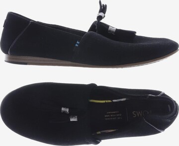 TOMS Halbschuh 35,5 in Schwarz: predná strana