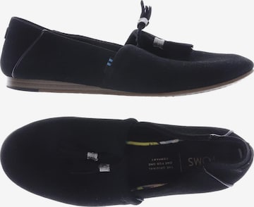 TOMS Flats & Loafers in 35,5 in Black: front