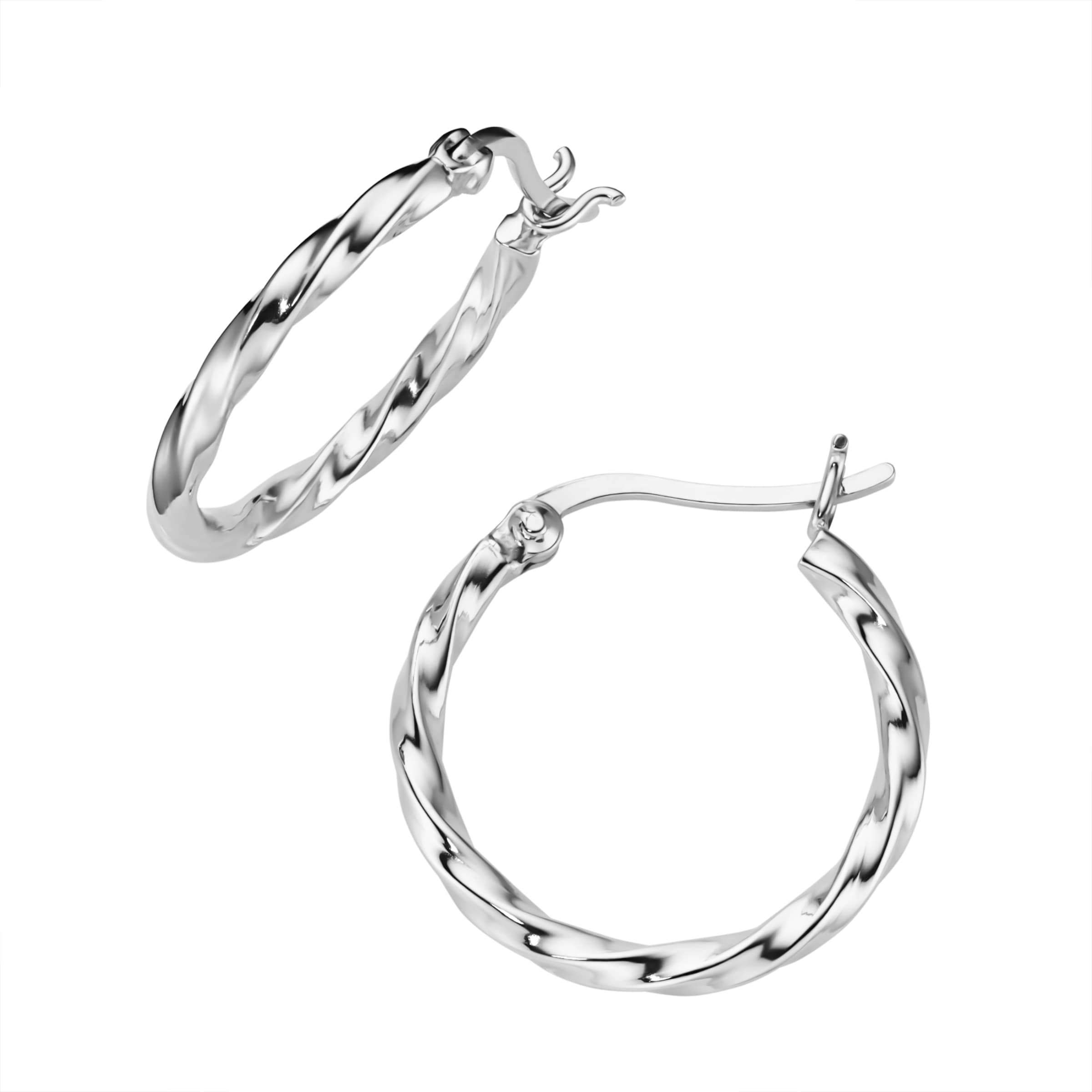 FIRETTI Earrings in Silver: front