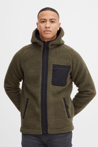 INDICODE JEANS - Chaqueta polar 'Trod' en verde: frente