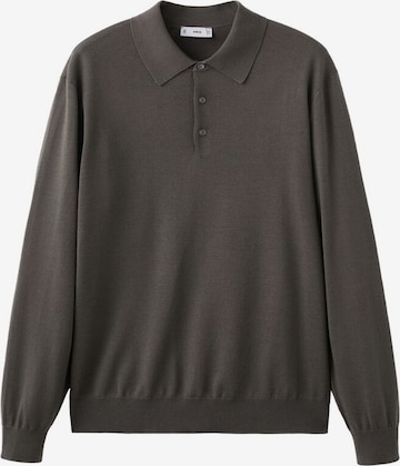 MANGO MAN Poloshirt 'Willys' in Grau: Vorderseite