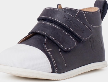 Pisamonas - Bota em azul: frente