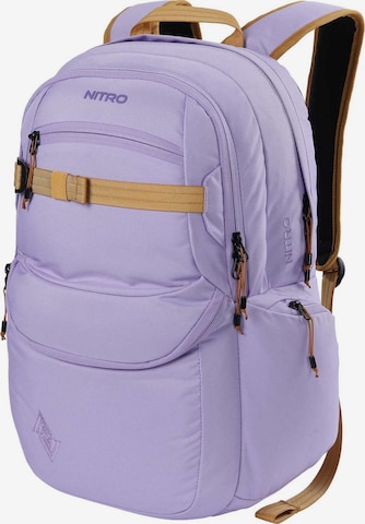 Sac à dos 'Hero' NitroBags en violet : devant