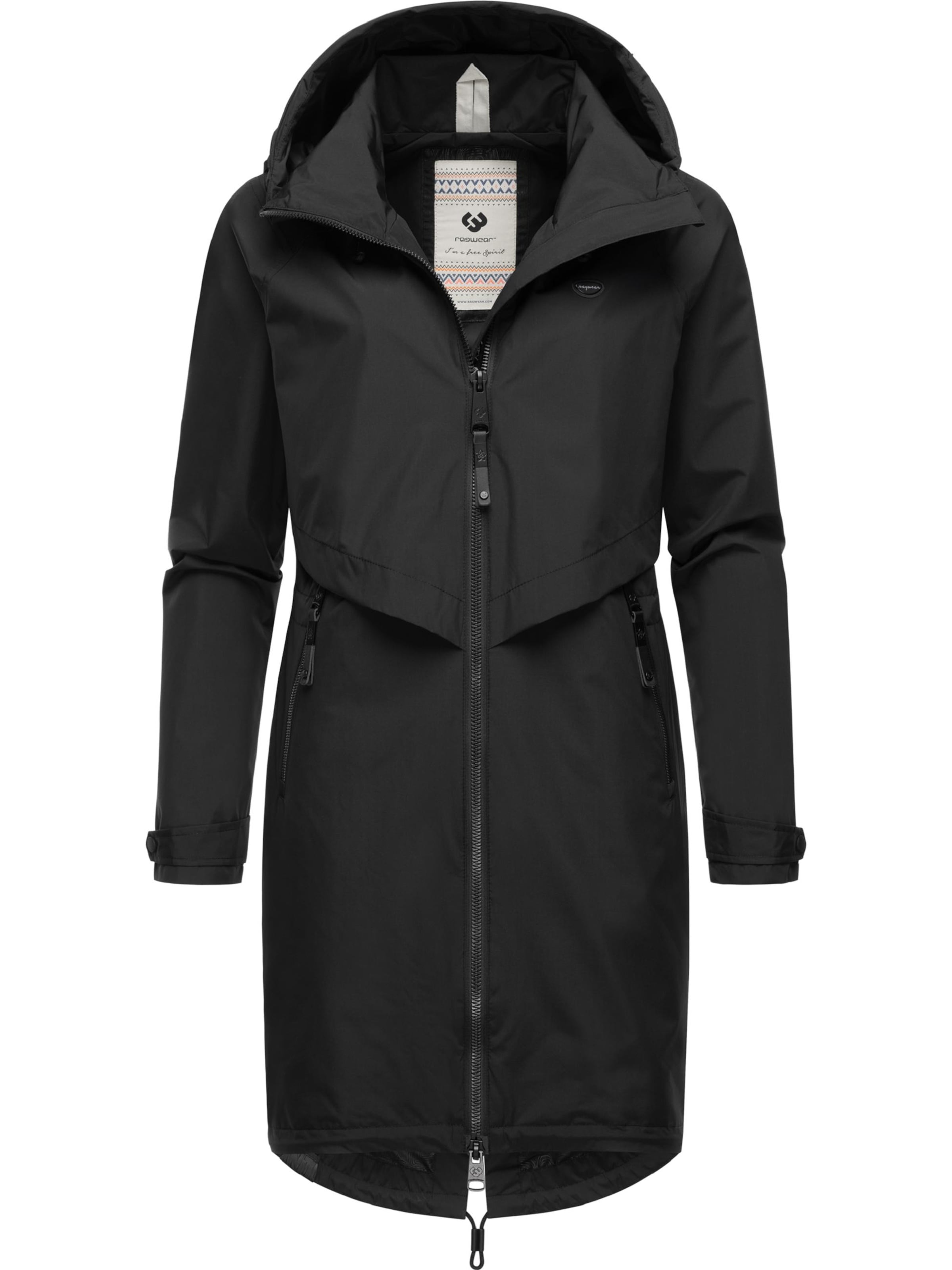 Ragwear Funkční kabát 'Frodik' – černá
