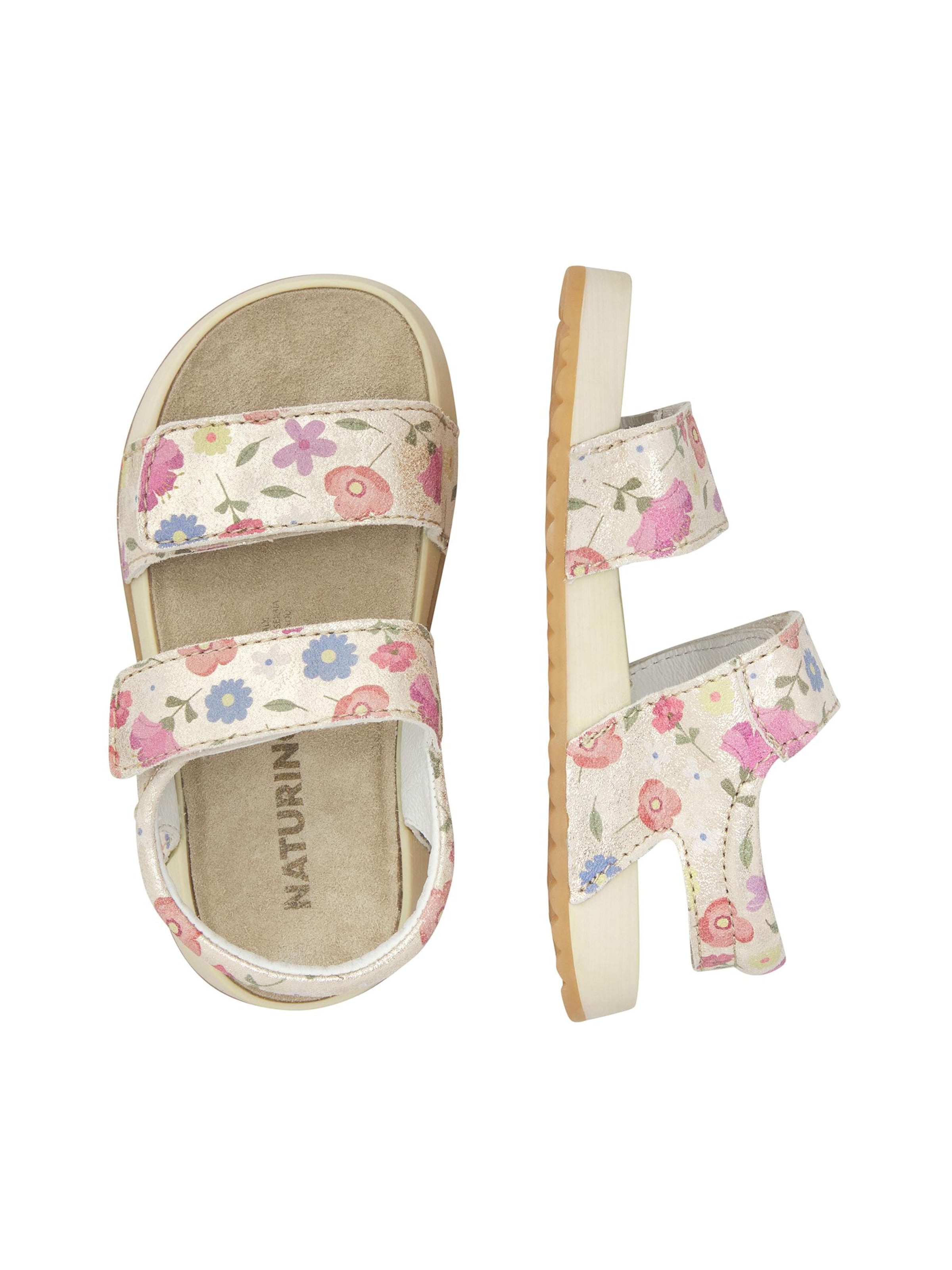 NATURINO Sandalen 'Salny' in Goud