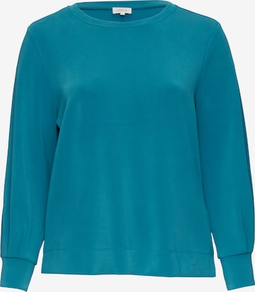 Sweat-shirt s.Oliver en vert : devant
