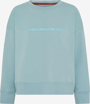 Born Living Yoga Skinny Sweatshirt 'Maia' in Blau: Vorderseite