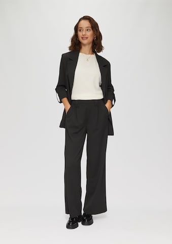 Loosefit Pantalon QS en noir