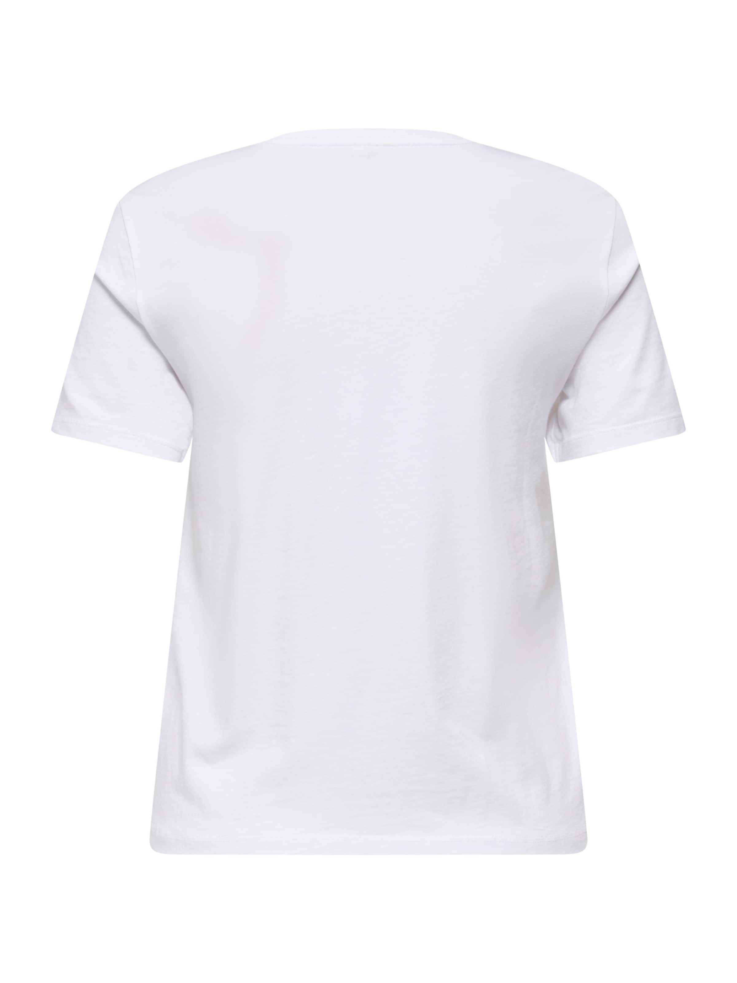 ONLY T-Shirt 'ONLMIA' in Weiß