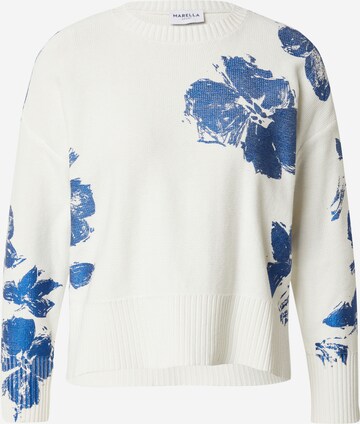 Marella Sweatshirt 'ORLEANS' in Wit: voorkant